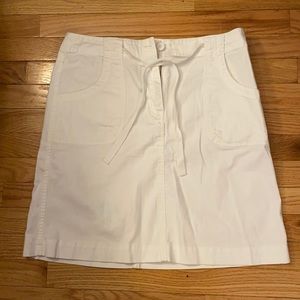 Talbots white skirt